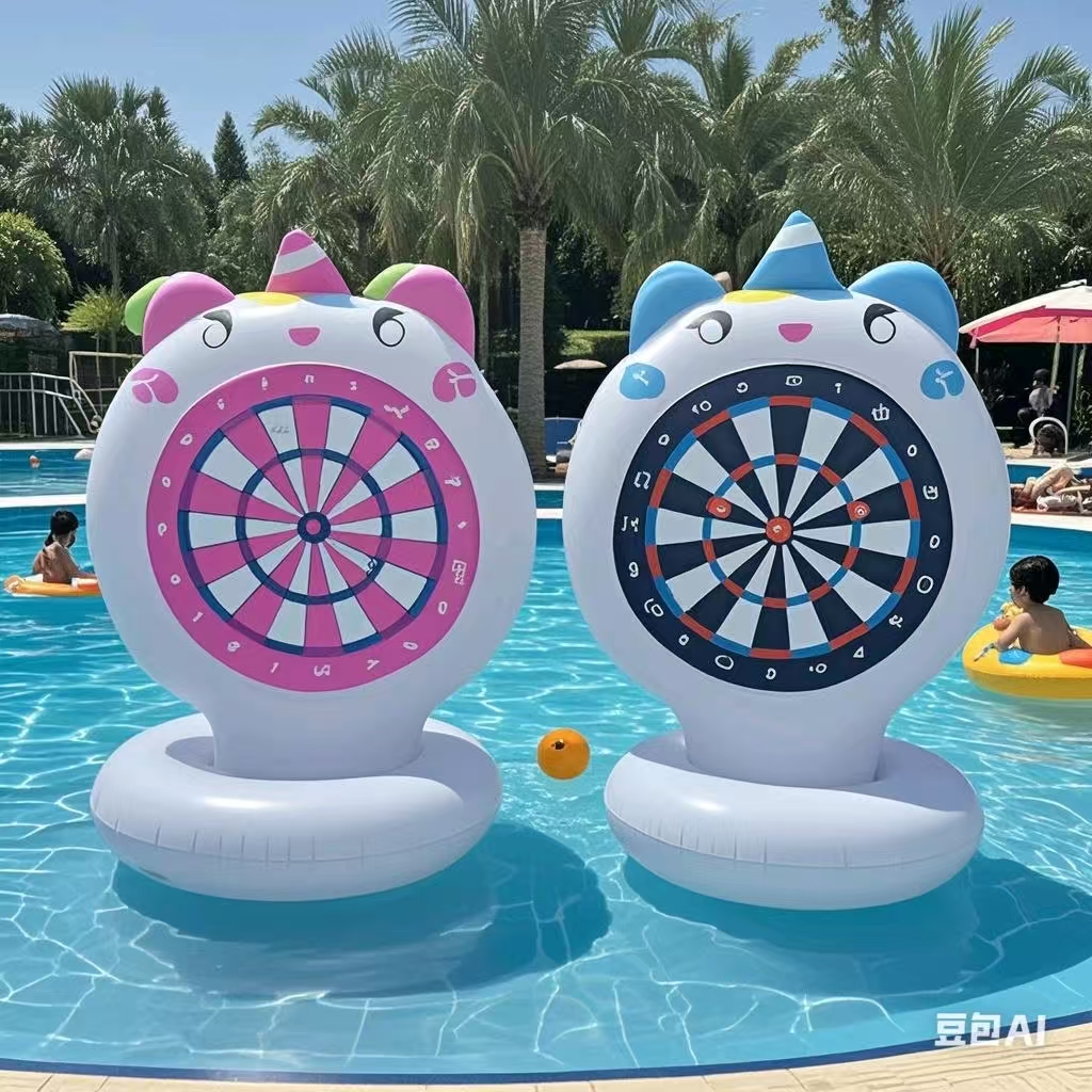 Inflatable Unicorn Throwing Ga - مراجعة Outdoor Games For Kids وسعره