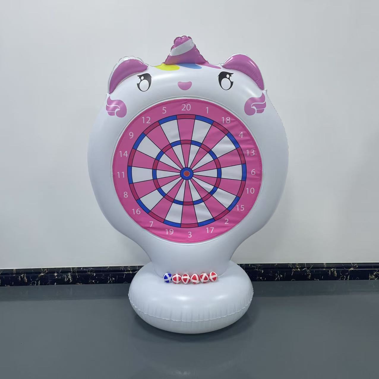 Inflatable Unicorn Throwing Ga - مراجعة Outdoor Games For Kids وسعره