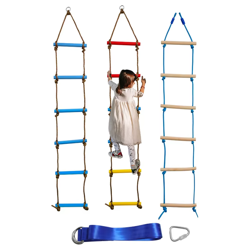 6.6 ft Climbing Ladder for Kid - مراجعة Kids Outdoor Treehouse وسعره