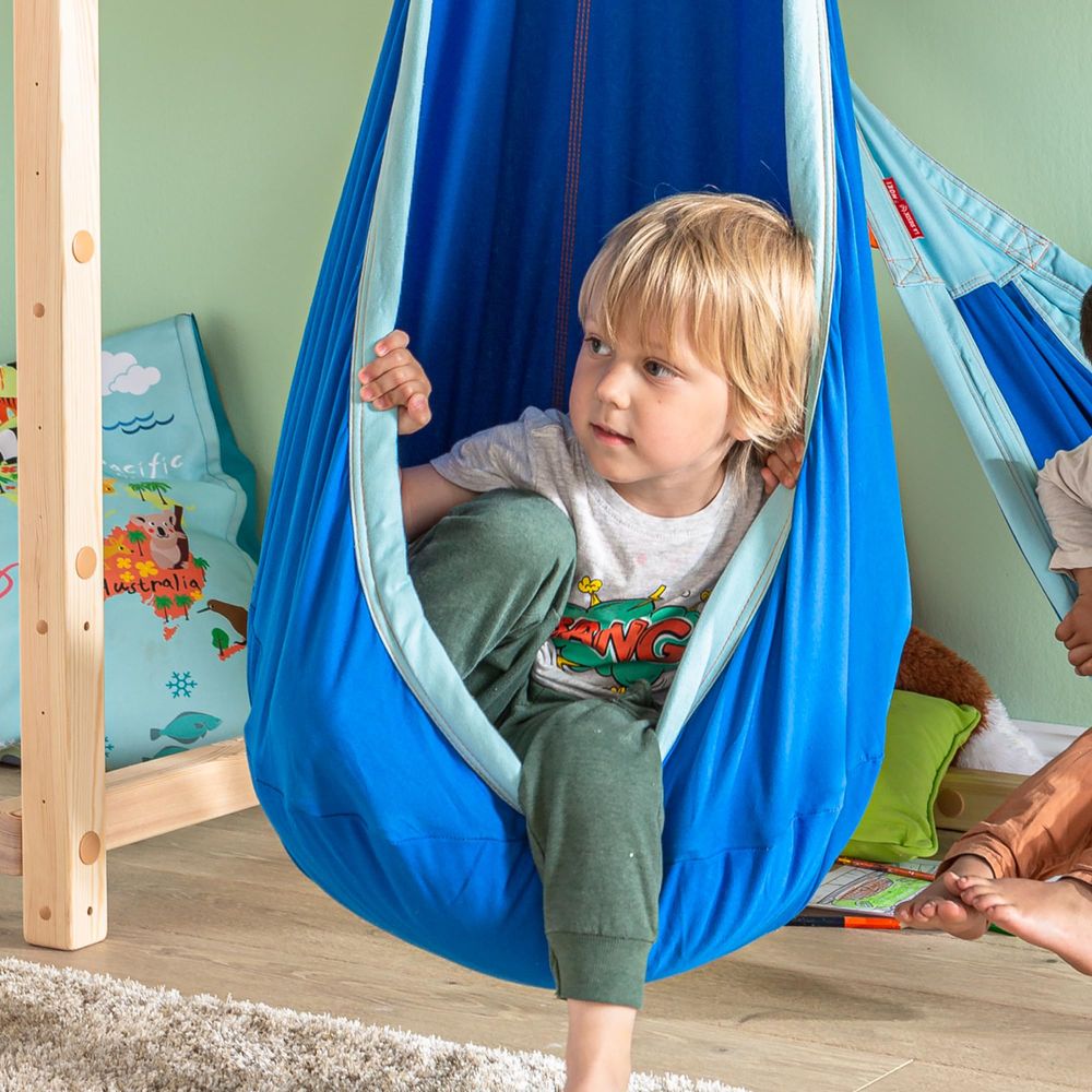Joki Air Hanging Nest Sensory  - مراجعة Kids Outdoor Nest Swing وسعره