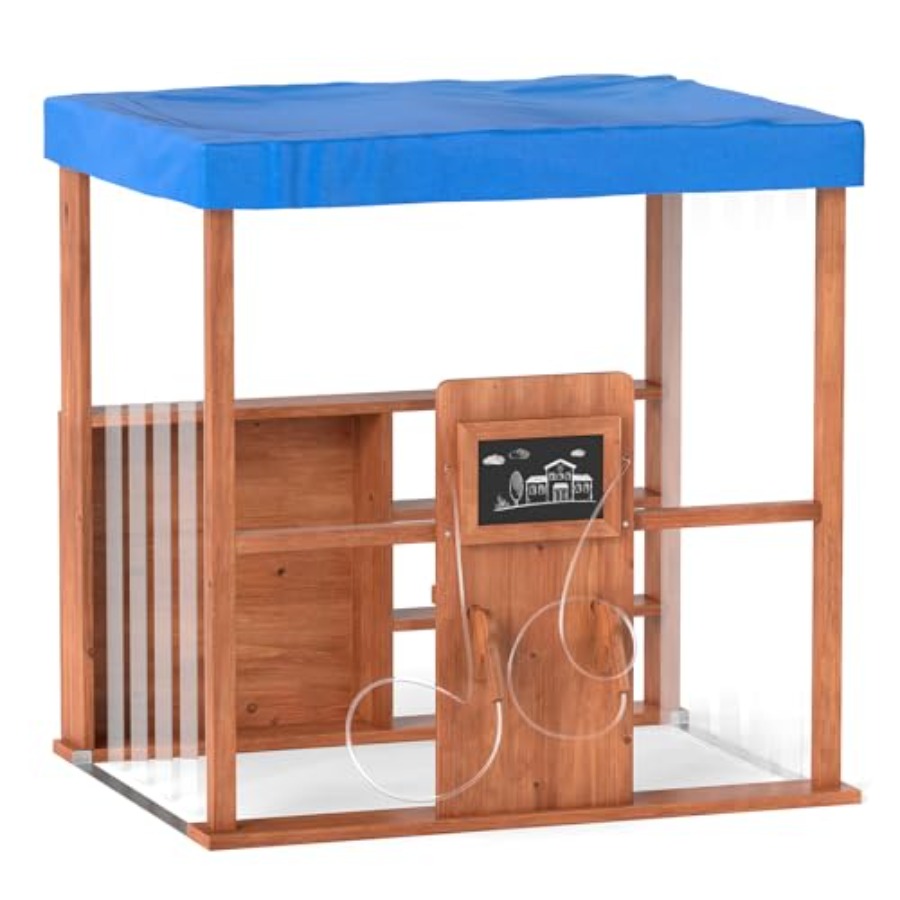 Outdoor kids gas station playh - مراجعة Kids Outdoor Chalkboard وسعره