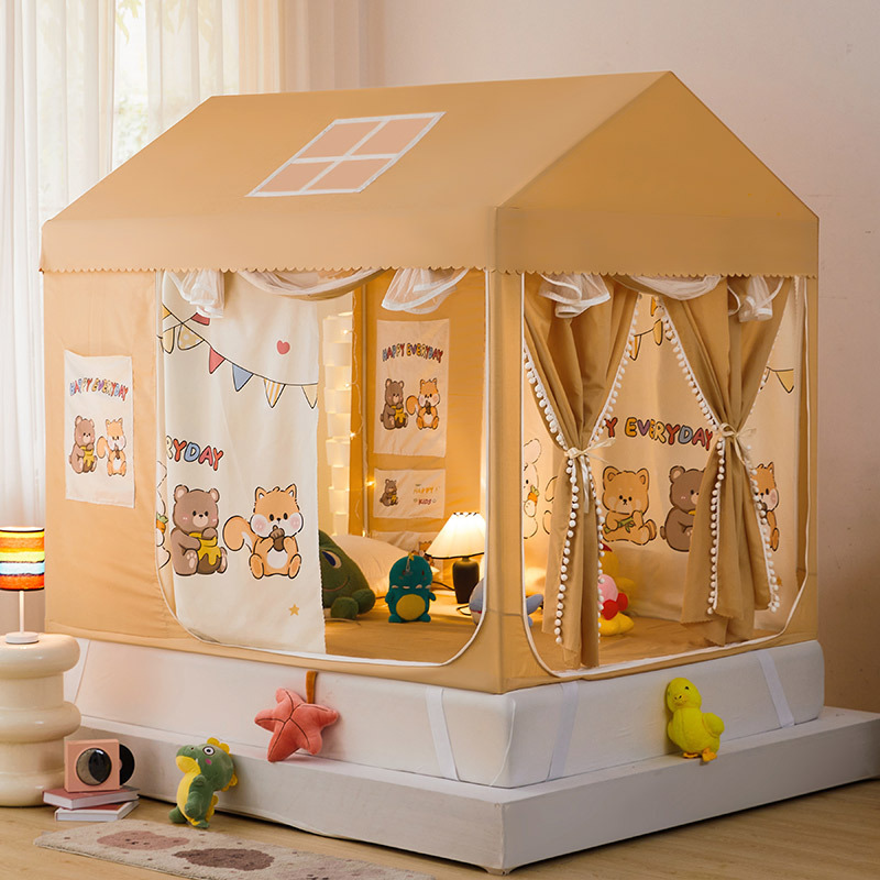 Cartoon House A-Class Anti-Bac - مراجعة Kids Outdoor Yurt وسعره