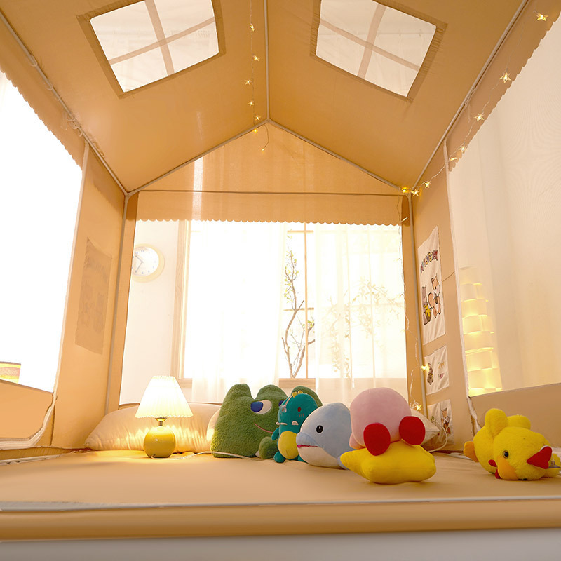 Cartoon House A-Class Anti-Bac - مراجعة Kids Outdoor Yurt وسعره