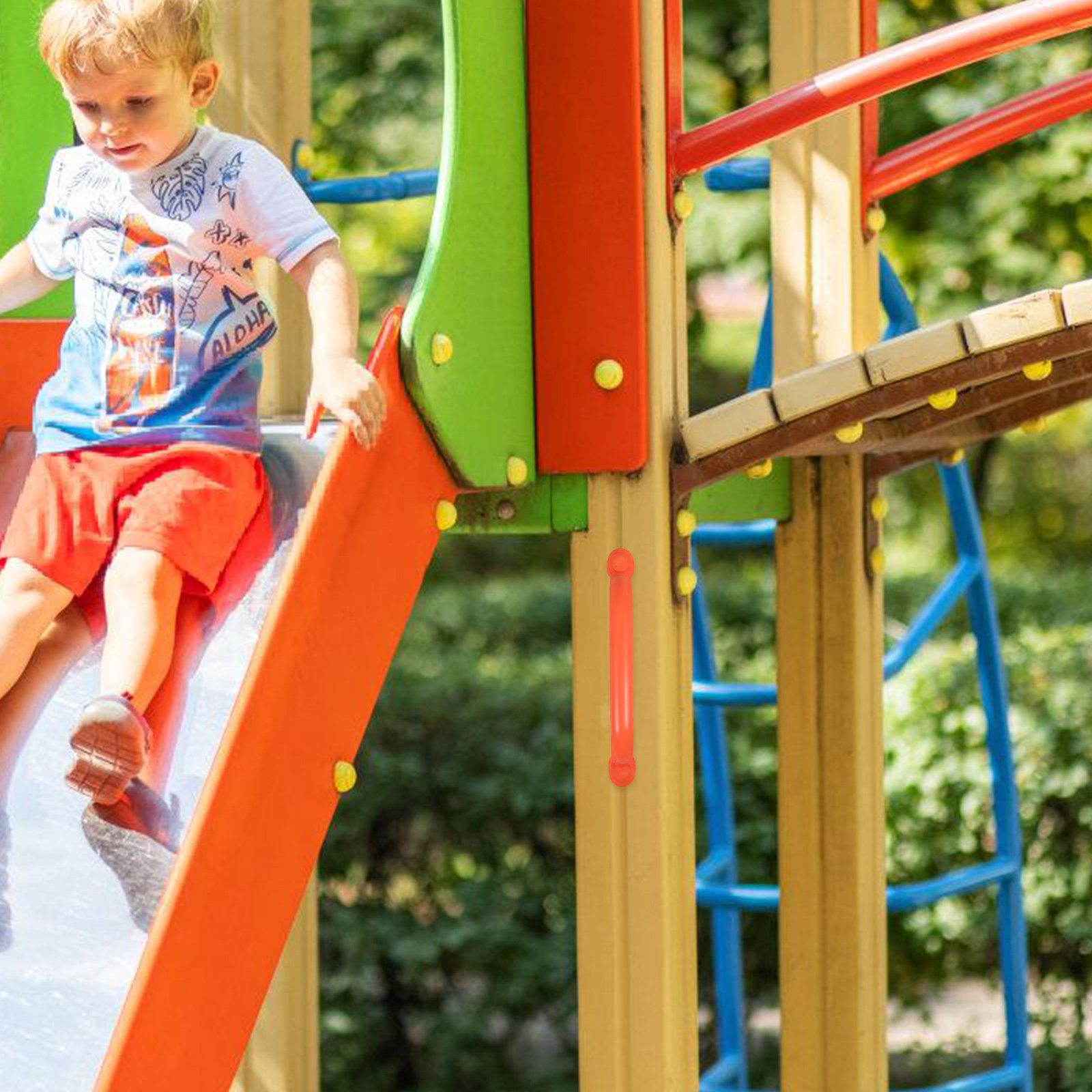 2Pcs Playground Safety Handle  - مراجعة Kids Outdoor Treehouse وسعره