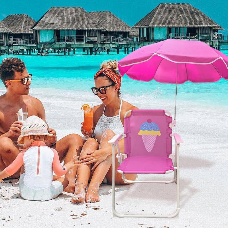 Kids Umbrella Chair Beach Sand - مراجعة Kids Outdoor Umbrella وسعره